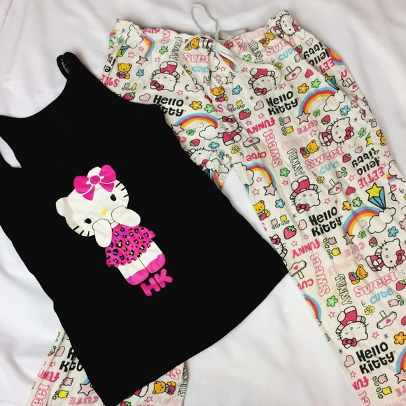 Sanrio Pants - Hello Kitty Nighty Night Pajamas 🌙